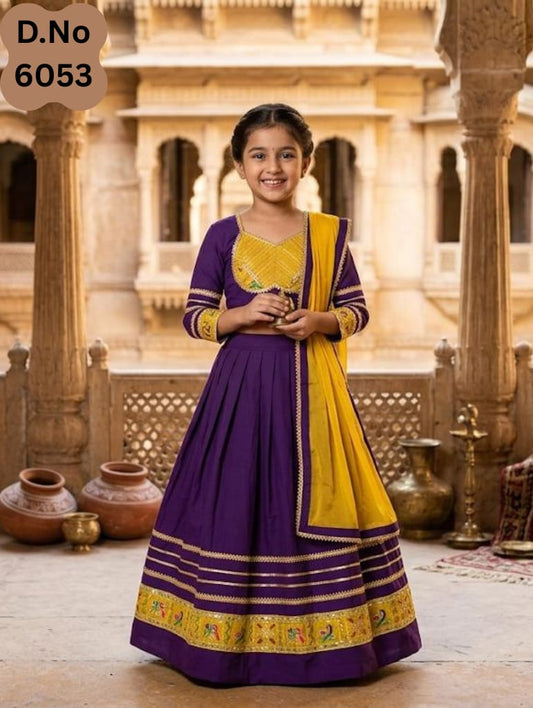 Designer Traditional Wear for Little Girls